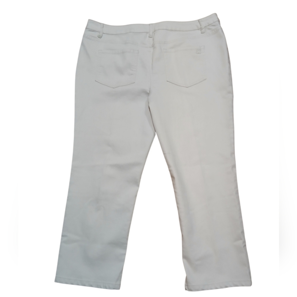 Liz Claiborne Women's Size 20W Cream Trousers - Picture 7 of 7